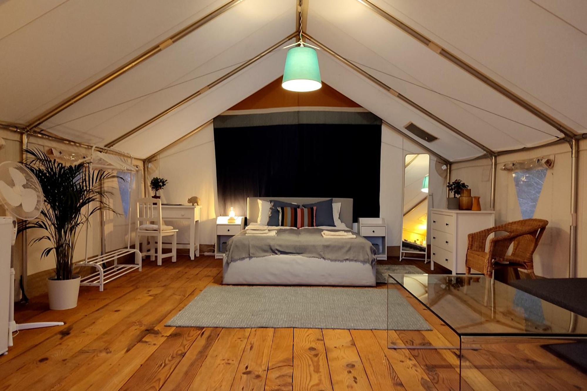 Tranquilo Glamping Hotel Hozanejos Bagian luar foto