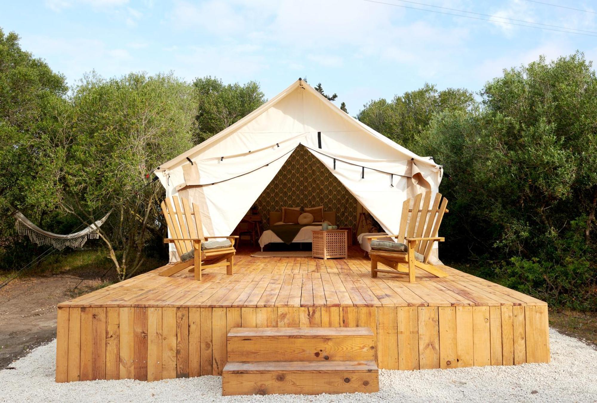 Tranquilo Glamping Hotel Hozanejos Bagian luar foto