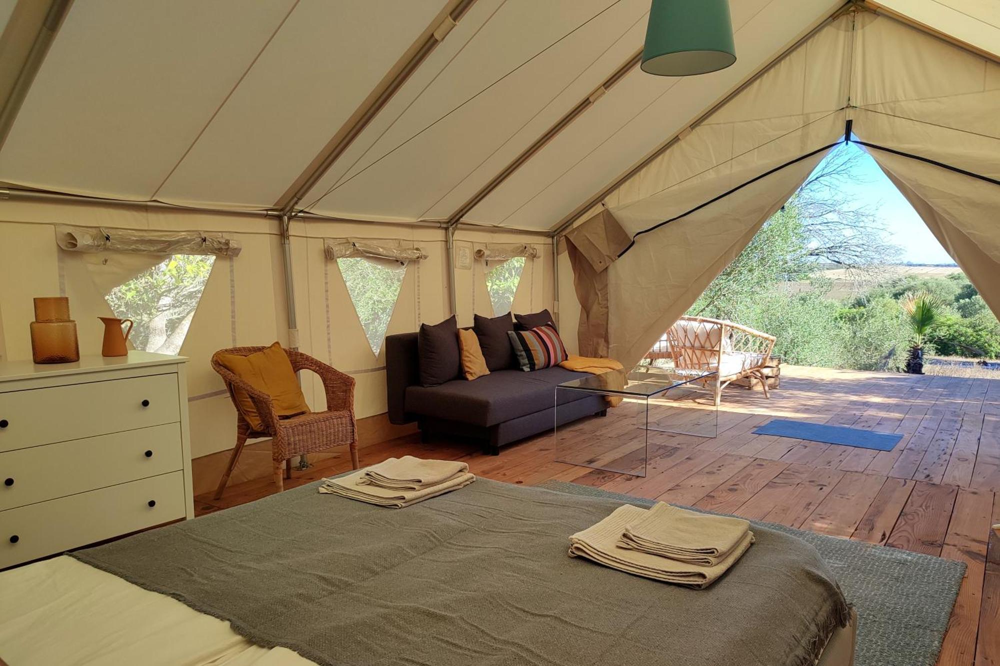 Tranquilo Glamping Hotel Hozanejos Ruang foto